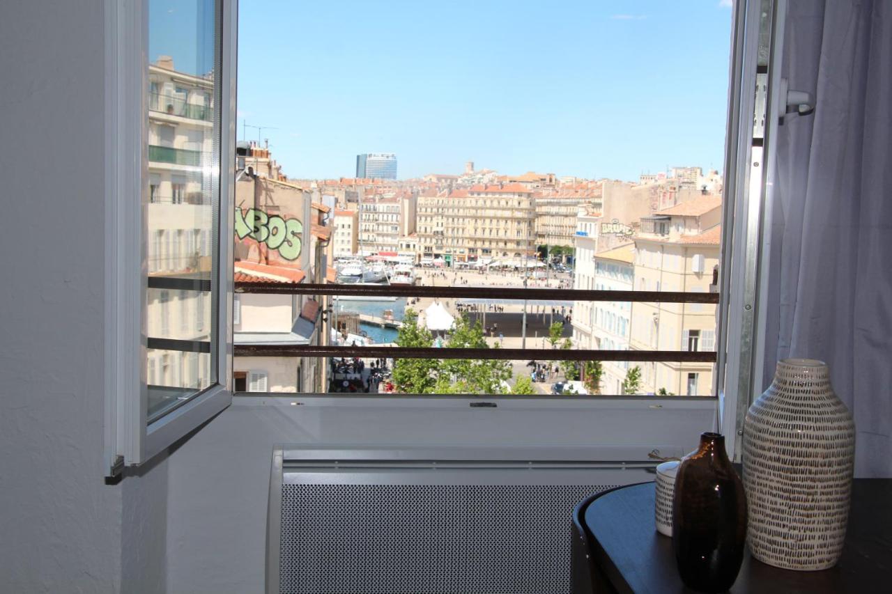 Superbe Duplex Avec Vue Imprenable Sur Le Vieux Port Marselha Exterior foto
